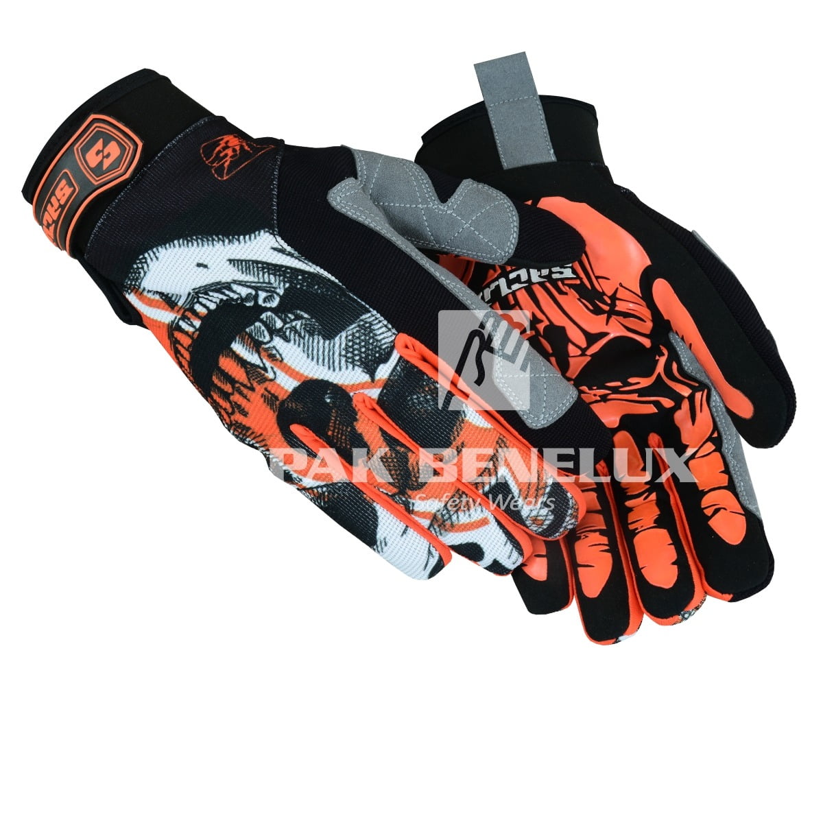 Mechanic Gloves Skull